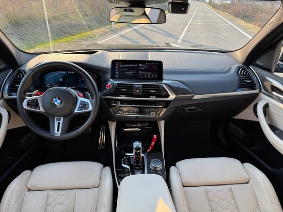 2021 BMW X3 M Competition I (F97), серый, 8000000 рублей - вид 21