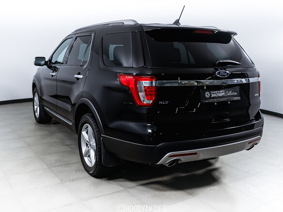 2018 Ford Explorer V Рестайлинг, чёрный - вид 3