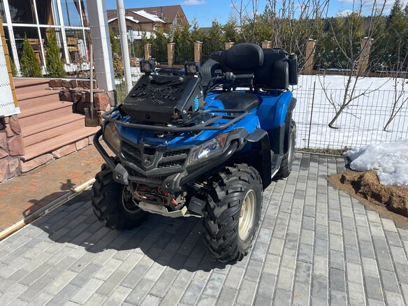 2016 CFMoto CFORCE 400L EPS, синий, 650000 рублей