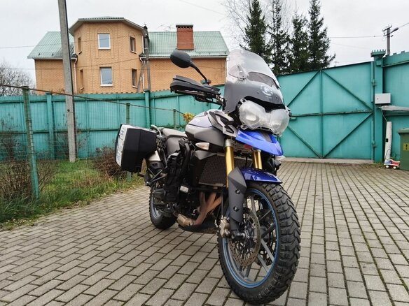 2014 Triumph Tiger 800, синий, 650000 рублей - вид 7