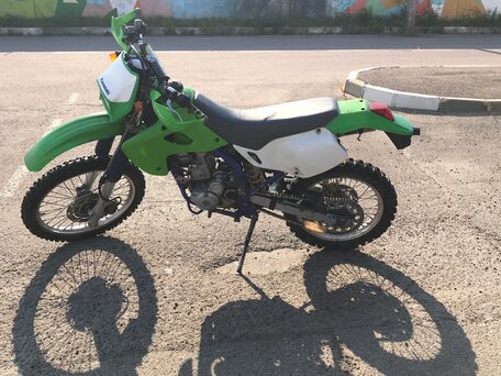 1997 Kawasaki KLX 250, зелёный, 230000 рублей, вид 3