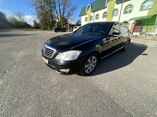 2007 Mercedes-Benz S-Класс 350 Long V (W221), чёрный, 1350000 рублей, вид 1