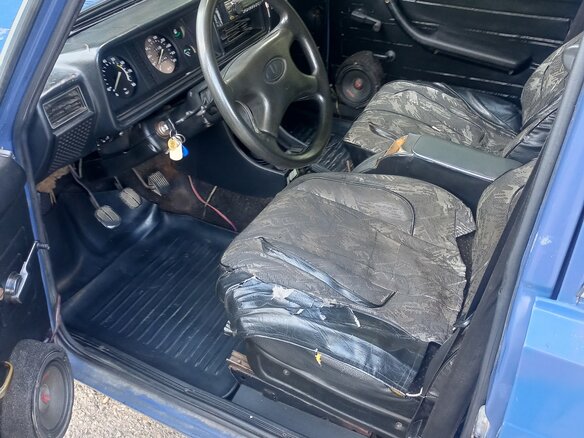 2007 Lada (ВАЗ) 2107, синий, 160000 рублей - вид 4