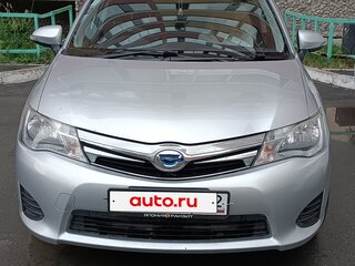 2014 Toyota Corolla Fielder XI (E160, E170, E180), серебристый, 1390000 рублей, вид 2
