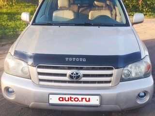 2004 Toyota Highlander I (XU20) Рестайлинг, золотистый, 1050000 рублей, вид 4