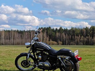 2010 Harley-Davidson Sportster 1200, чёрный, 750000 рублей, вид 3