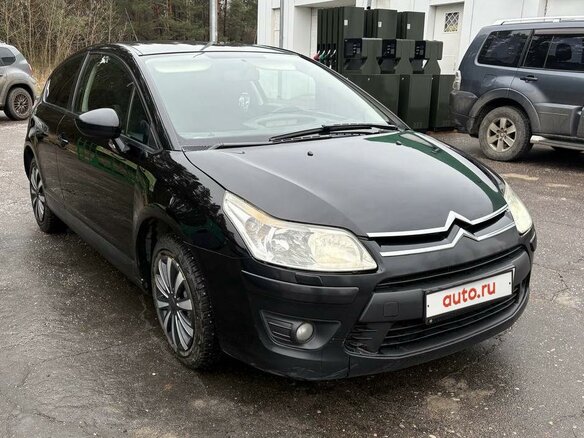 2009 Citroen C4 I Рестайлинг, чёрный, 399000 рублей - вид 2