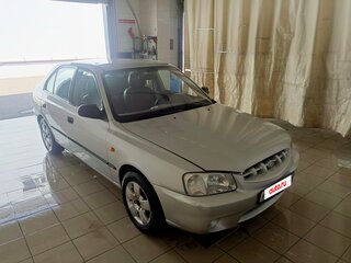2001 Hyundai Accent II, серебристый, 260000 рублей, вид 2