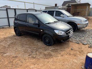 2008 Hyundai Getz I Рестайлинг, чёрный, 520000 рублей, вид 2