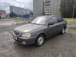 2006 Hyundai Accent ТагАЗ II, серый, 380000 рублей, вид 1