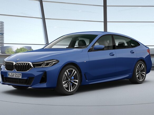 2021 BMW 6 серии 620d xDrive IV (G32) Рестайлинг, синий