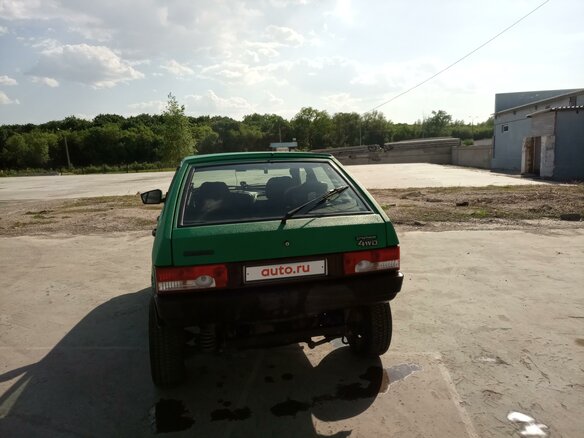 2000 Lada (ВАЗ) 2109, зелёный - вид 3