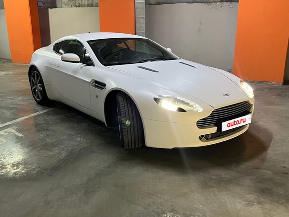 2007 Aston Martin V8 Vantage III, белый, 5100000 рублей - вид 6