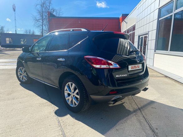 2012 Nissan Murano II (Z51) Рестайлинг 2, чёрный - вид 1