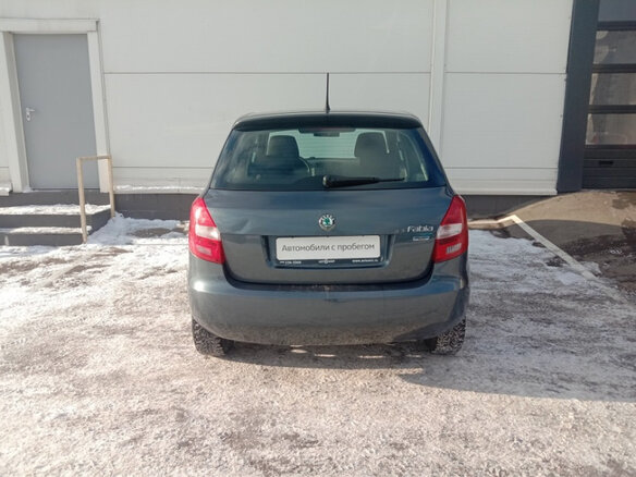 2012 Skoda Fabia II Рестайлинг, серый - вид 8