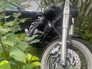 1998 Yamaha XVS400 Drag Star, чёрный, 300000 рублей, вид 2