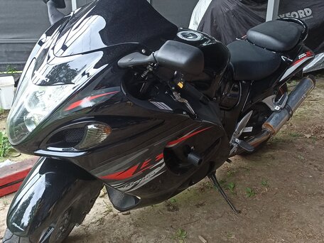 2012 Suzuki GSX 1300 R Hayabusa, чёрный, 920000 рублей, вид 3