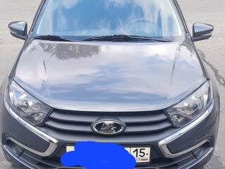 2019 Lada (ВАЗ) Granta I Рестайлинг, серый, 830000 рублей, вид 2