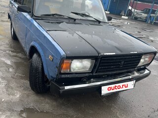 1989 Lada (ВАЗ) 2107, синий, 75000 рублей, вид 1