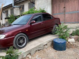 2007 Kia Spectra I Рестайлинг 2, красный, 410000 рублей, вид 3