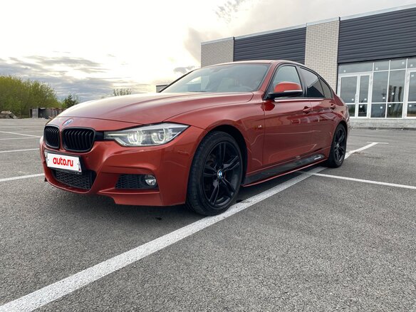 2018 BMW 3 серии 320i xDrive VI (F3x) Рестайлинг, оранжевый, 2950000 рублей