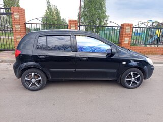 2008 Hyundai Getz I Рестайлинг, чёрный, 300000 рублей, вид 2