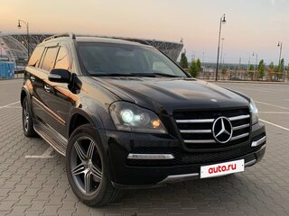 2008 Mercedes-Benz GL-Класс 450 I (X164), чёрный, 1210000 рублей, вид 1