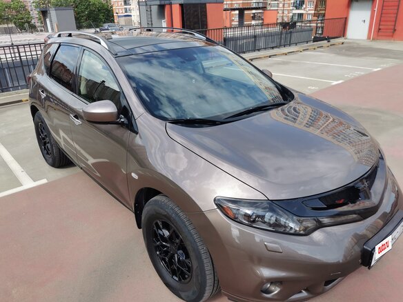 2012 Nissan Murano II (Z51) Рестайлинг 2, бежевый, 1400000 рублей - вид 9