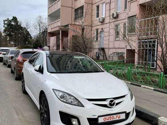 2011 Mazda 6 II (GH) Рестайлинг, белый