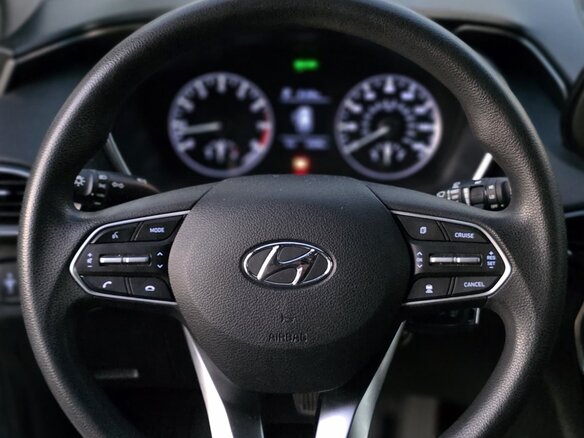 2019 Hyundai Santa Fe IV, синий, 2770000 рублей - вид 19
