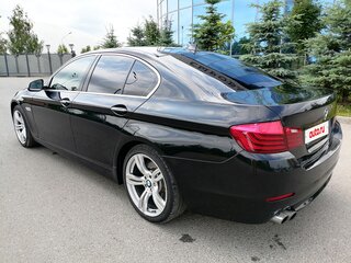 2014 BMW 5 серии 520i VI (F10/F11/F07) Рестайлинг, чёрный, 1630000 рублей, вид 3