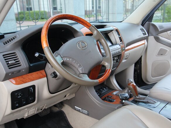 2003 Lexus GX 470 I, чёрный, 1800000 рублей - вид 15