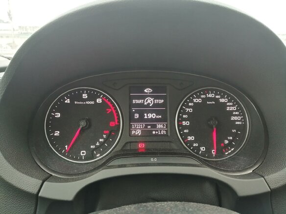 2014 Audi A3 III (8V), белый - вид 1