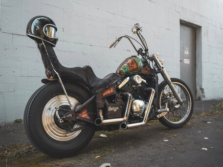 1999 Kawasaki VN400 Vulcan, коричневый, 500000 рублей, вид 4