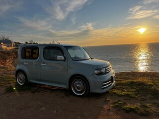 2014 Nissan Cube III (Z12), зелёный, 1230000 рублей, вид 2