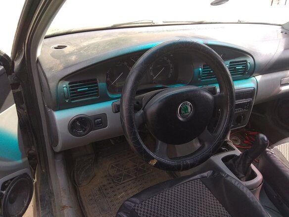 2003 Skoda Octavia I (A4) Рестайлинг, зелёный, 175000 рублей - вид 6