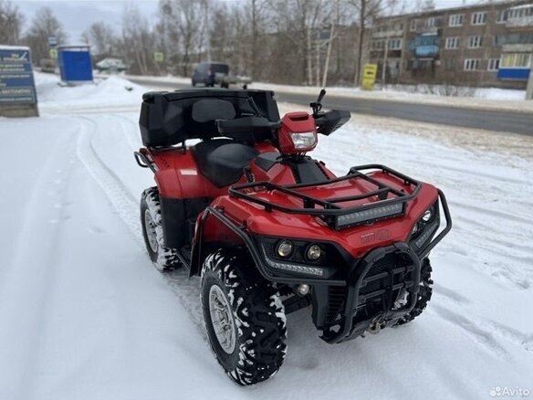 2014 Linhai ATV700 (Hytrack), красный, 650000 рублей - вид 6