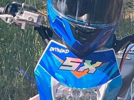 2024 Motoland MX 125, голубой, 90000 рублей, вид 4