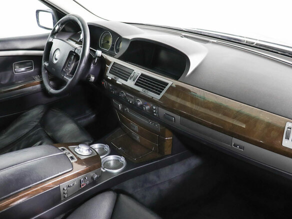 2004 BMW 7 серии 730d IV (E65/E66), чёрный - вид 8