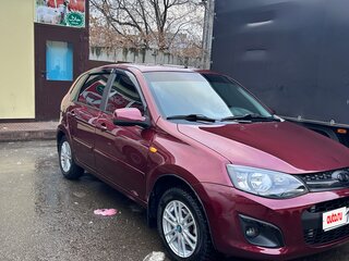 2013 Lada (ВАЗ) Kalina II, красный, 750000 рублей, вид 3