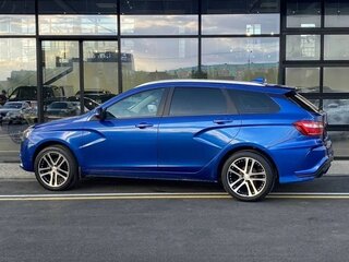 2020 Lada (ВАЗ) Vesta SW I, синий, 1100000 рублей, вид 3