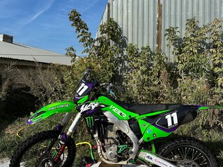 2013 Kawasaki KX 250, зелёный, 340000 рублей, вид 4