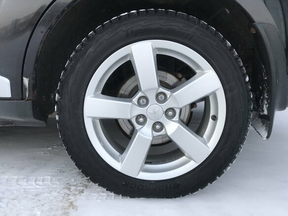 2007 Mitsubishi Outlander II, чёрный - вид 8