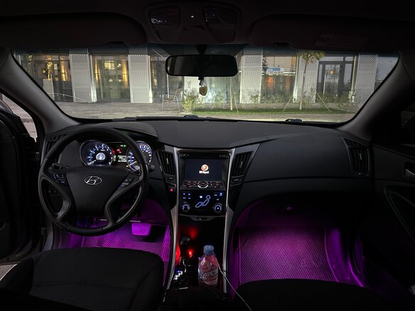 2011 Hyundai Sonata VI (YF), серый, 1500000 рублей - вид 11