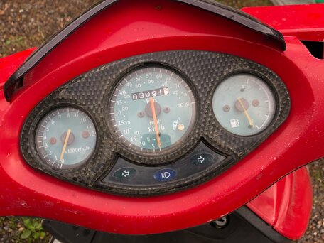 2016 E-Moto YH50QT, красный, 55000 рублей, вид 4