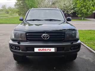 2005 Toyota Land Cruiser 100 Series Рестайлинг 2, чёрный, 1780000 рублей, вид 1