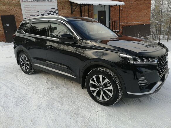 2021 Chery Tiggo 7 Pro I, чёрный, 1600000 рублей - вид 1