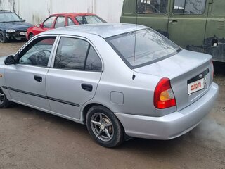 2005 Hyundai Accent ТагАЗ II, серебристый, 550000 рублей, вид 4