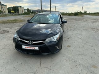 2015 Toyota Camry VII (XV50) Рестайлинг, чёрный, 1650000 рублей, вид 1