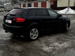 2007 Audi A3 II (8P) Рестайлинг 1, синий, 790000 рублей, вид 3